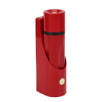 LED Flashlight Wall Mounted High Brightness Battery Powered Small Emergency Flashlight for Hotel Home Red