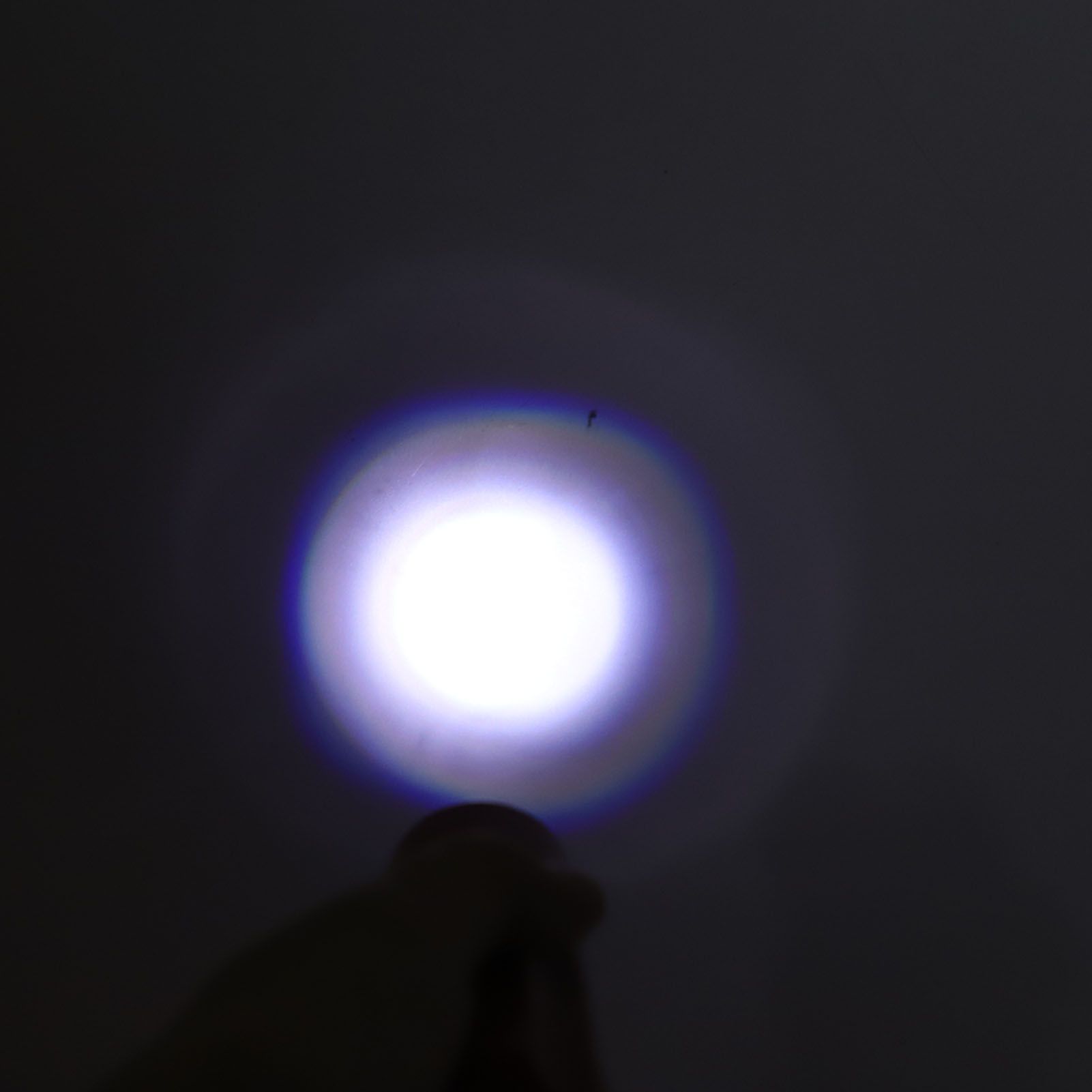 LED Flashlight Wall Mounted High Brightness Battery Powered Small Emergency Flashlight for Hotel Home Red
