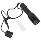 IR Flashlight Zoomable Waterproof 850nm Aluminum Alloy Night Vision Handheld Flashlight for Camera