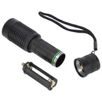 IR Flashlight Zoomable Waterproof 850nm Aluminum Alloy Night Vision Handheld Flashlight for Camera