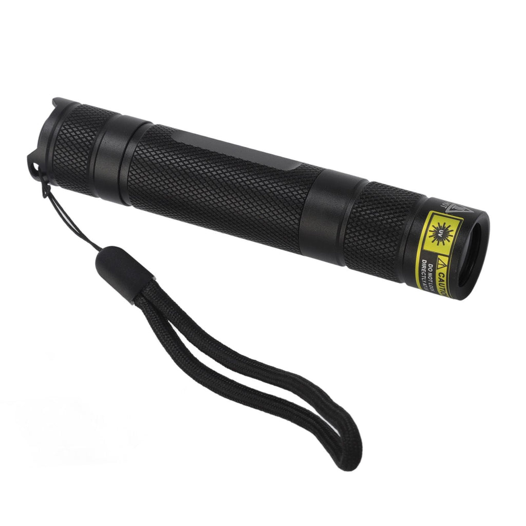 UV Flashlight LED 365nm Aluminium Alloy Battery Powered Widely Used Blacklight Flashlight for Scorpions Pet Urine Resin