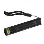 UV Flashlight LED 365nm Aluminium Alloy Battery Powered Widely Used Blacklight Flashlight for Scorpions Pet Urine Resin