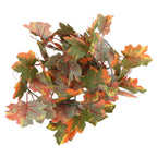 LED Maple Leaves String Light Plastic 2.2m 20LEDs Warm Light Autumn Decoration for Festival Party Garden