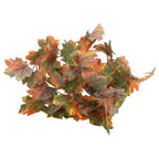 LED Maple Leaves String Light Plastic 2.2m 20LEDs Warm Light Autumn Decoration for Festival Party Garden