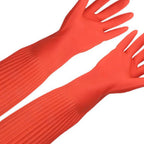 56cm Latex Gauntlets Aquarium Fish Tank Industrial Thick Protective Gloves Wear Resistant Gloves