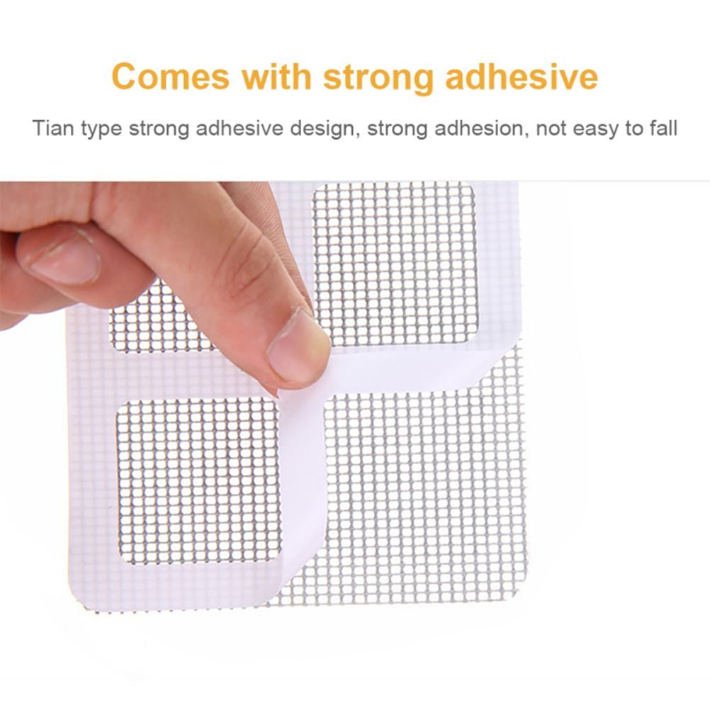 Screen Door Repair Stickers Home Curtains Fill Hole Network Window Screens Anti Mosquito Repair Tablets Mosquito Net