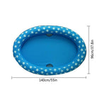 Dog Swimming Pool Floating Boat Pet Toy Inflatable Pet Floating Raft for Outdoor Water Games