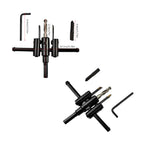 30-120mm Woodworking Opener Adjust Wood Circle Hole Saw Cutter Kit