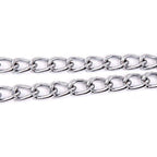 1 pcs Pets Double Head Dog Leash Aluminum Alloy Twin Lead Traction Belt Pets Chains for Walking Two Dogs（40cm）