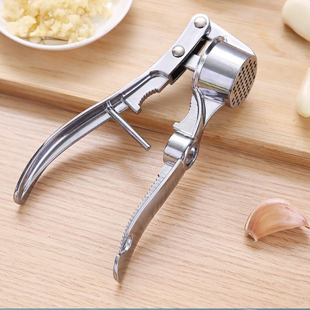 Multifunctional Garlic Press Mincer Ginger Crusher Peeler Squeezer Garlic Presser Professional Food Props