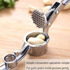 Multifunctional Garlic Press Mincer Ginger Crusher Peeler Squeezer Garlic Presser Professional Food Props