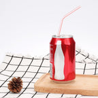 100PCS Disposable Drinking Straws Flexible Plastic Straws Practical Soy Milk Straw for Home Party Activity