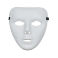Horror Face Mask Anonymous Theater Mask Halloween Dance Performances Masquerade Props for Adults