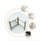 Stand Perch with Mirror for Parrot Pet Accessories Wooden Decorations