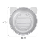 Cat Aluminum Nest Pet Aluminum Cooling Basin Summer Ice Bed for Cat