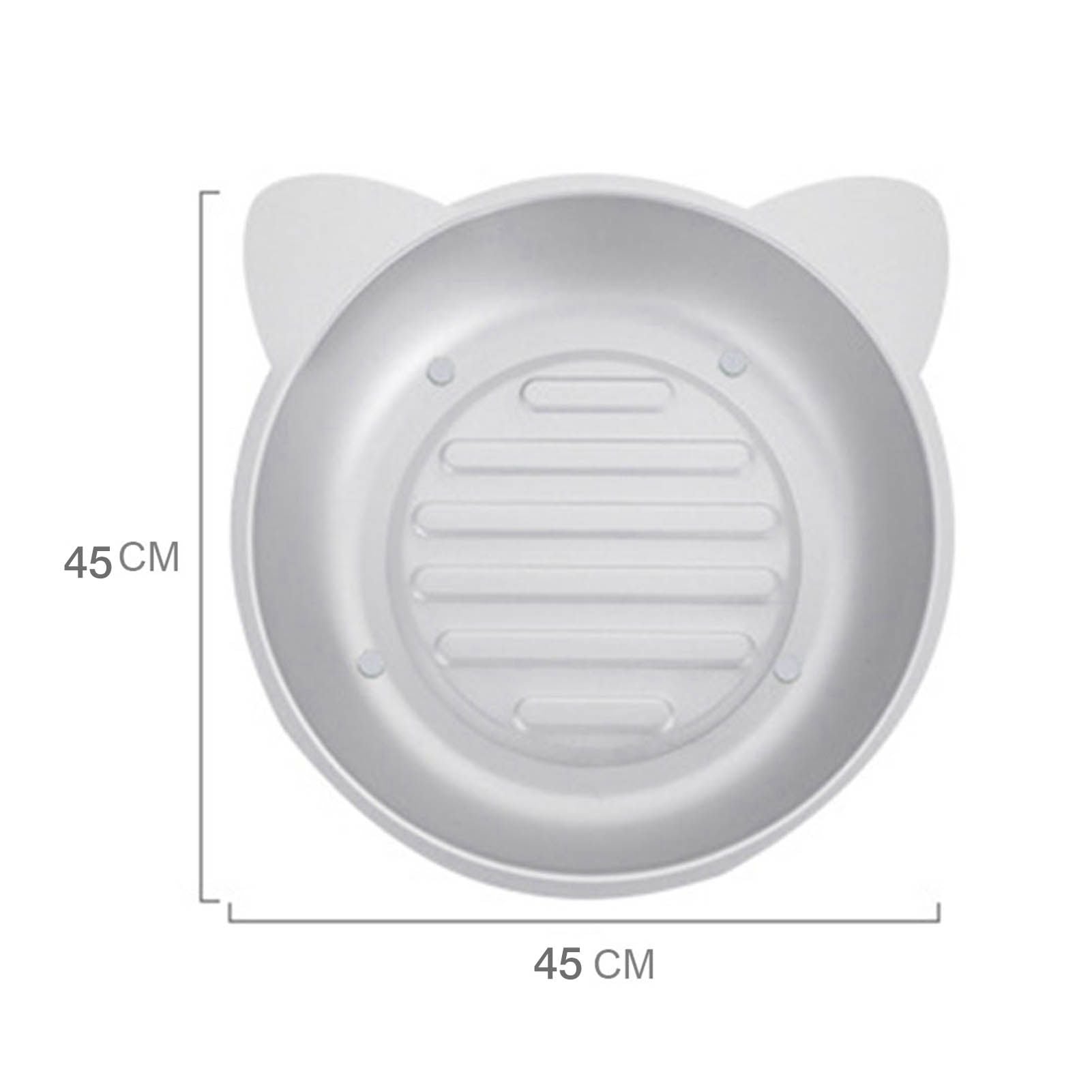 Cat Aluminum Nest Pet Aluminum Cooling Basin Summer Ice Bed for Cat