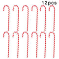 12Pcs 15cm Christmas Candy Canes Xmas Tree Hanging Ornaments Decoration