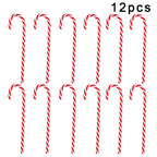 12Pcs 15cm Christmas Candy Canes Xmas Tree Hanging Ornaments Decoration