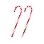 12Pcs 15cm Christmas Candy Canes Xmas Tree Hanging Ornaments Decoration