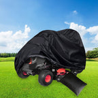 Outdoors Lawn Mower Cover Tractor Cover Riding Lawn Mower Cover with Drawstring and Storage Bag