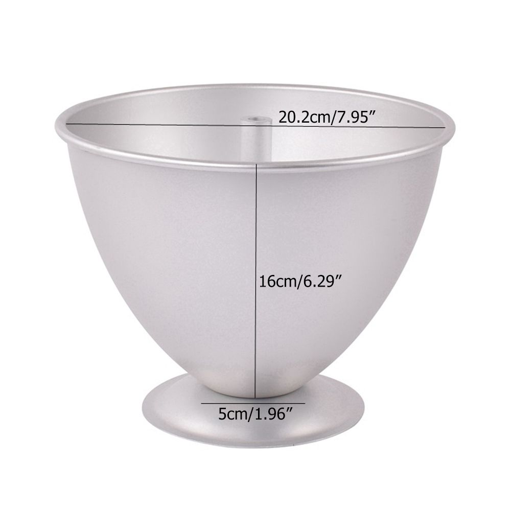 8 Inch Cake Mold Decorative Semicircle Princess Doll Dress Cake Pan Cake Baking Pan