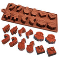 Christmas Mold Silicone Chocolate Mold Non Stick Baking Mold