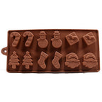 Christmas Mold Silicone Chocolate Mold Non Stick Baking Mold