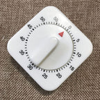 Mini Mechanical Timer 1Hr/60Min Game Count Down Counter Alarm Kitchen Cooking Tool