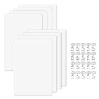8pcs Cat Scratch Furniture Protector Pad Pet Couch Protector Cat Dog Claw Guards with 20pcs Pins