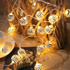 Moroccan Balls Light String 30 LEDs Fairy Light Battery Powered Decorative Light String