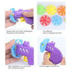 Colorful Flying Saucer Cat Toy Cat Tracks Down Toy Set Flying Disc Toy for Pet