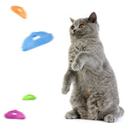 Colorful Flying Saucer Cat Toy Cat Tracks Down Toy Set Flying Disc Toy for Pet