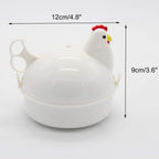 Microwave 4 Egg Poacher Boiler Cooker Non Stick Breakfast Lunch Dinner