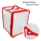 Transparent Storage Organizer Case for Storing Xmas LED Lights Garlands Christmas Tree Decorations