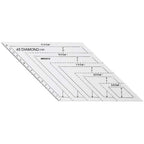 4 pcs/set Sewing Ruler Acrylic Handmade Quilt Templates Stencil Grade Ruler Triangles Hexago Patchwork Rulers DIY Sewing Tools