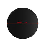2 PCS Reusable Non Stick 40cm Round Barbecue Grill Matte Baking Mat