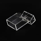 Acrylic Transparent Cigarette Case Thick Portable Lighter Package Storage Box Cigarette Case