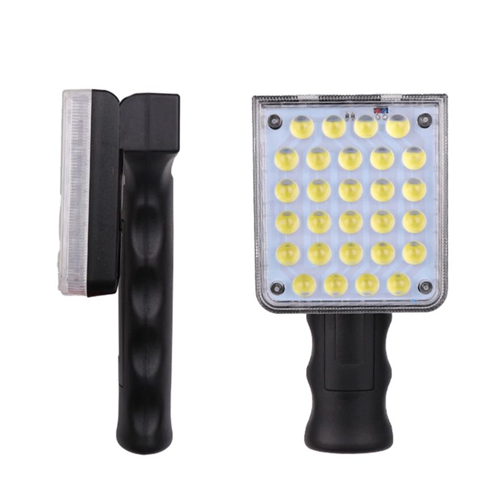 Rechargeable LED Work Light Portable Magnetic Flashlight Inspection Lamp for Car Repair Camping and Emergency