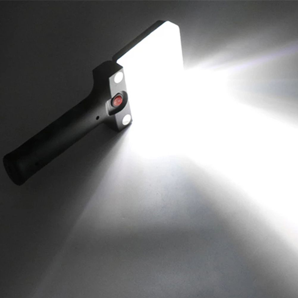 Rechargeable LED Work Light Portable Magnetic Flashlight Inspection Lamp for Car Repair Camping and Emergency
