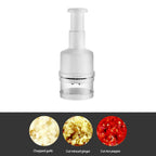 Multifunctional Manual Garlic Masher Kitchen Stirrer Vegetable Cutter Garlic Press Machine for Kitchen Tool