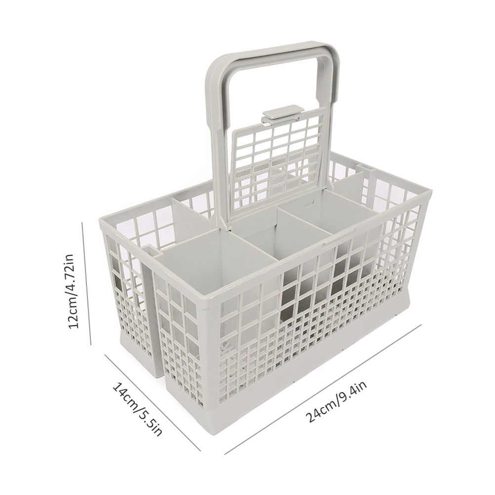 Cutlery Basket for Dishwashers Universal Cutlery Basket Multiple Compartments Cutlery Organizer