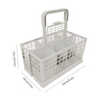 Cutlery Basket for Dishwashers Universal Cutlery Basket Multiple Compartments Cutlery Organizer