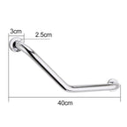 Stainless Steel Toilet Bathroom Safety Grab Bar Bathtub Handrails Bathroom Handle Armrest Handle