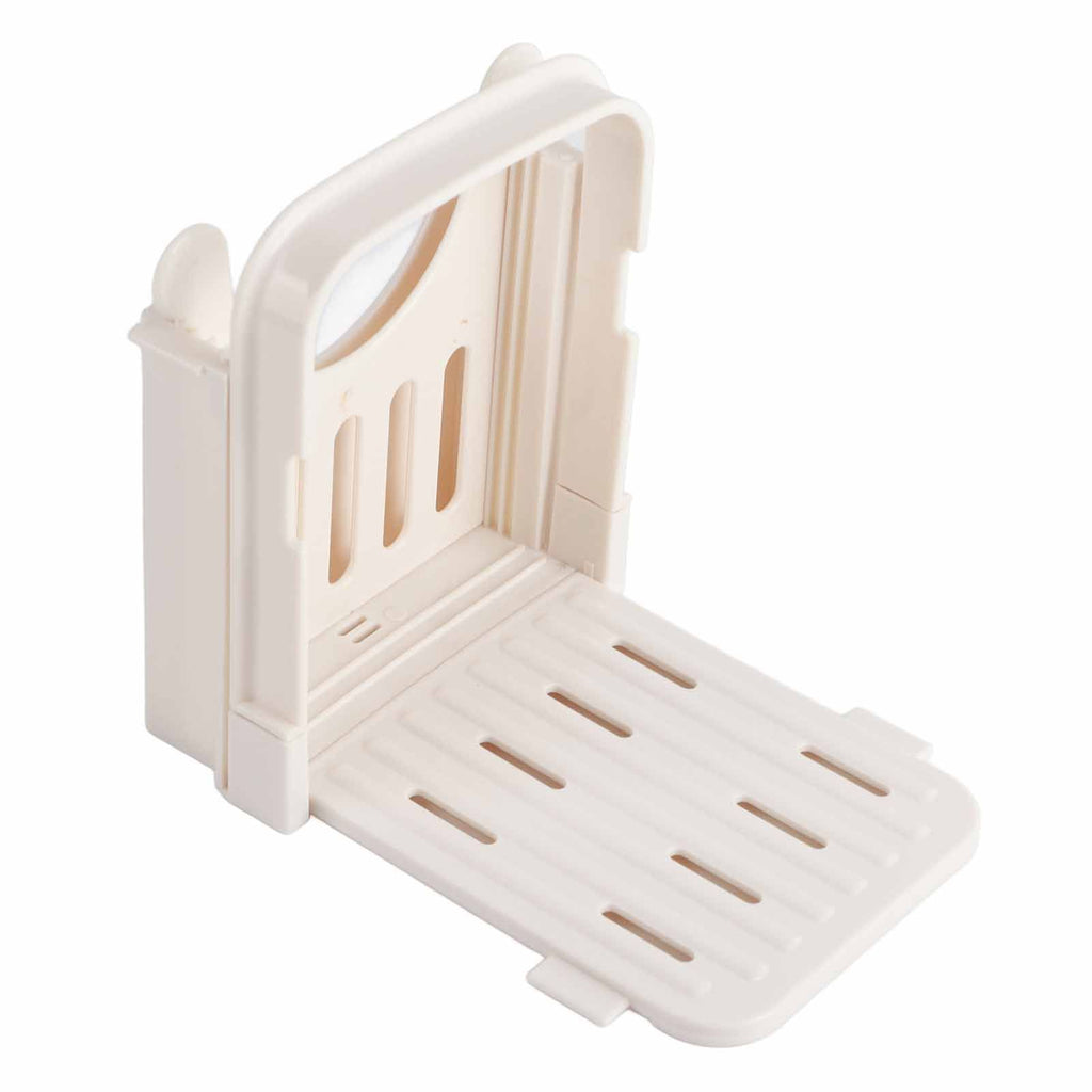Toast Grater Adjustable Bread Cutter Foldable Bread Cutting Tool Plastic Loaf Grater