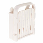 Toast Grater Adjustable Bread Cutter Foldable Bread Cutting Tool Plastic Loaf Grater