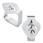 4PCS Stainless Steel Table Cloth Clips Adjustable Table Cover Clamps Table Cloth Holders for Home Picnic Party Wedding Outdoor and Indoor