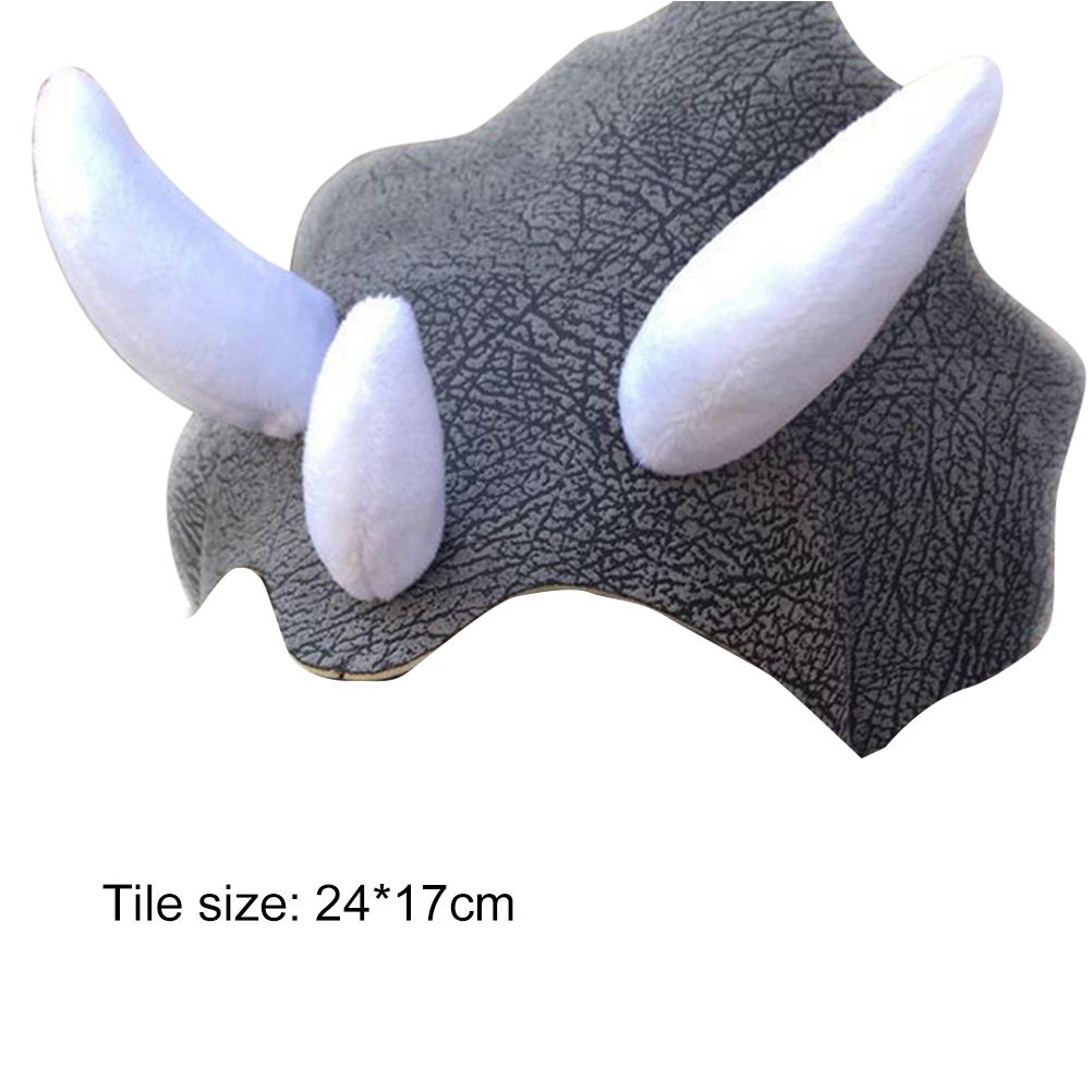 Pet Headwear Triceratops Pet Hat Funny Pet Clothes Dog Cat Dress Up Party Apparel Clothing Cosplay Cute Horn Headdress