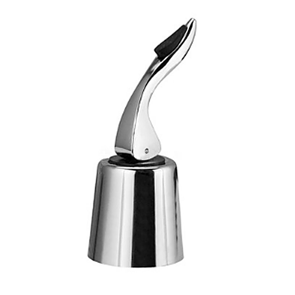 Stainless Steel Vacuum Sealed Wine Bottle Stopper Sealer Saver Preserver Champagne Closures Home Bar Tool
