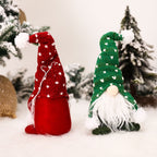 Christmas Standing Faceless Doll Knitted Hat Christmas Tree Ornament Holiday Home Table Decor
