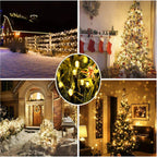 22M 200LEDs Solar String Light Waterproof Solar String Lights Outdoor Garden Solar Light Chain Holiday Christmas Tree Garland